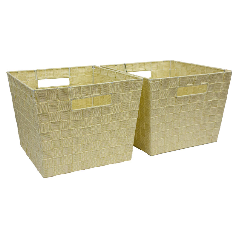 Badgley Mischka Fabric Bin