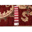 Tapis unique en laine rouge foncé 9 pi 9 po x 12 pi 6 po Kinzlee