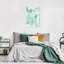 Salseo turquoise sur toile-813601421