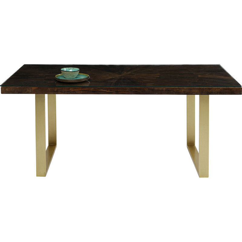 Table Conley 180x90cm, Brass