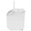 Ingredient Storage Bin, 2 X 15L Dispenser Bin With 2 Measuring Cups, Attachable Casters And Airtight Lid, 2 Pcs/Set Dog Pet Food Storage Container, PP Material Kitchen Rice Cereal Flour Bin