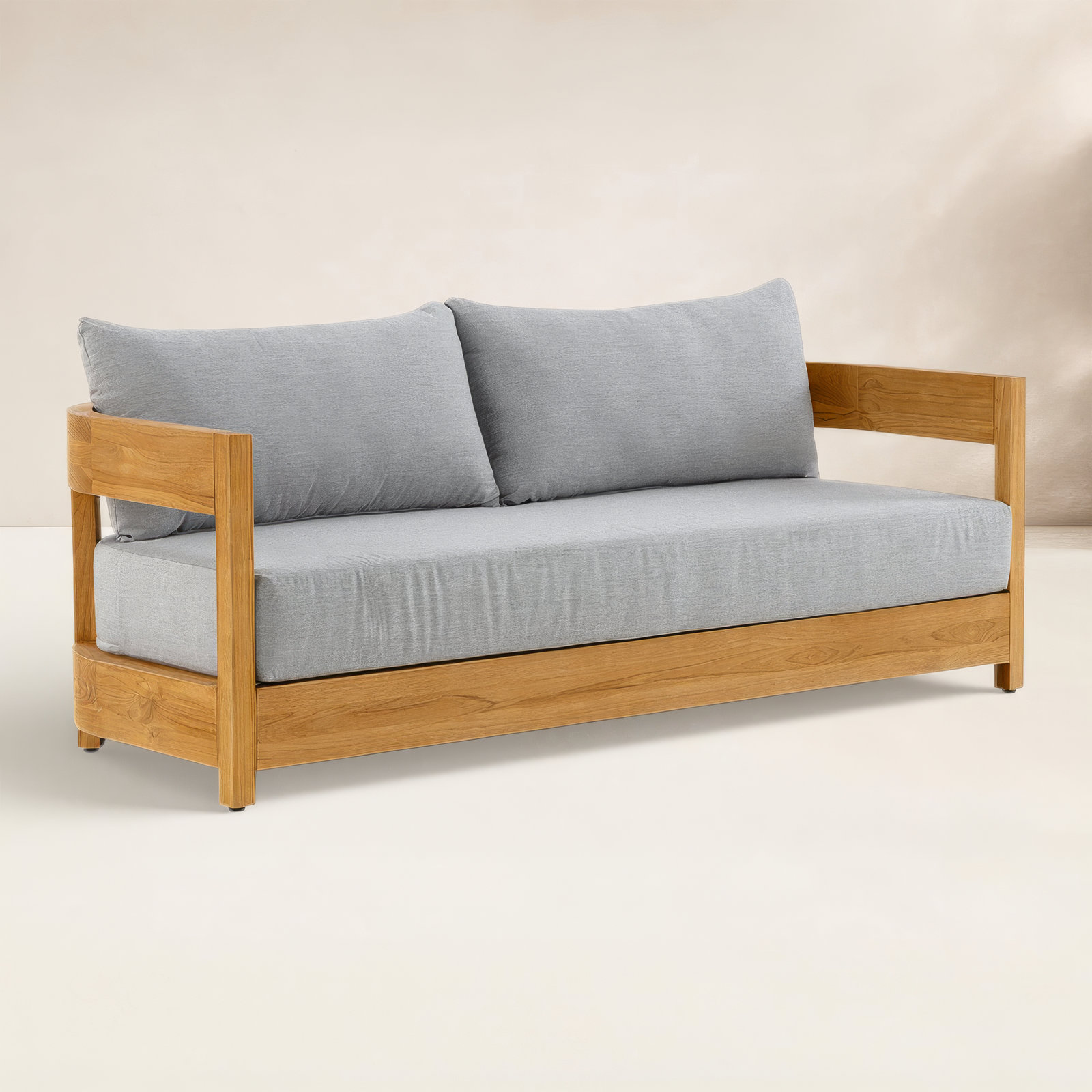 Everlee 80" Sunbrella® Patio Sofa, Gray