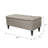 Aireen Polyester Upholstered Storage Bench-734818746