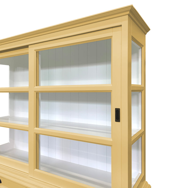 Baya Display Cabinet, Beige
