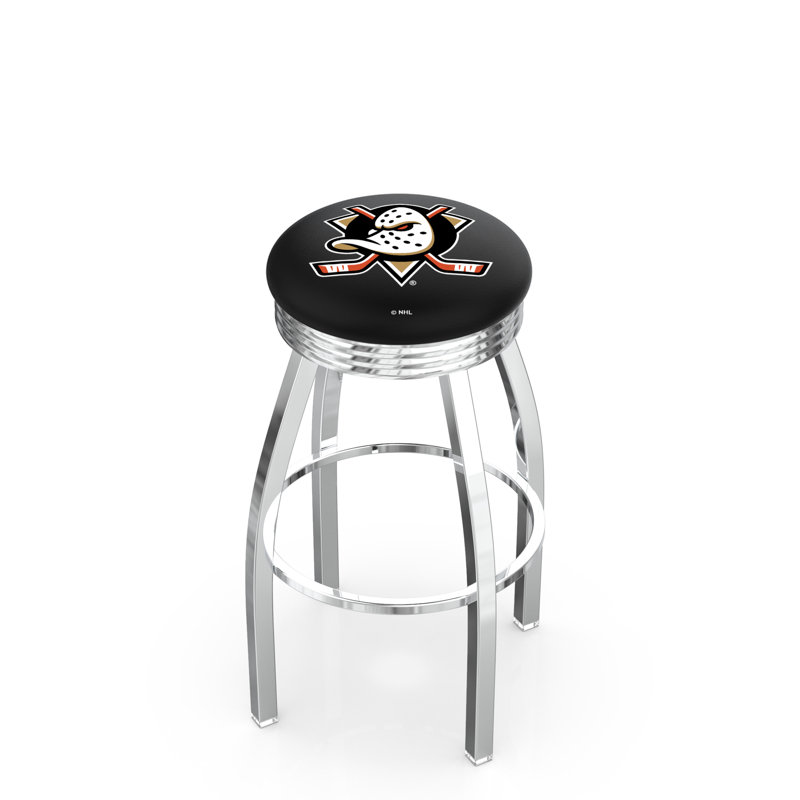 NHL Swivel Bar Stool, Anaheim Ducks, Bar Stool ( 30" Seat Height)