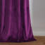 Rideau velours mauve orchidée de 84 po de longueur - ensemble de rideaux isolants et isolants avec passe-tringle, l 52 po x L 84 po, 2 panneaux