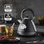 GEEPAS Retrovive 1.7L Electric Kettle & 4 Slice Bread Toaster Kitchen Combo Set | 3000W Vintage Cordless Stainless Steel Kettle Auto Shut-Off, Temperature Gauge | Defrost/Reheat/Cancel 1500W-124280910