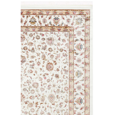 Tapis oriental persan classique en bambou