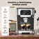 20-Bar Espresso Machine, Professional Espresso Maker with Auto Milk Frother, Compact Home Coffee Machine