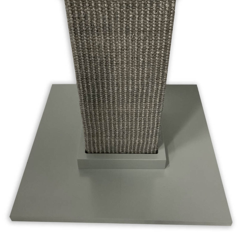 Gray Sisal Fiber Freestanding Cat Scratching Post
