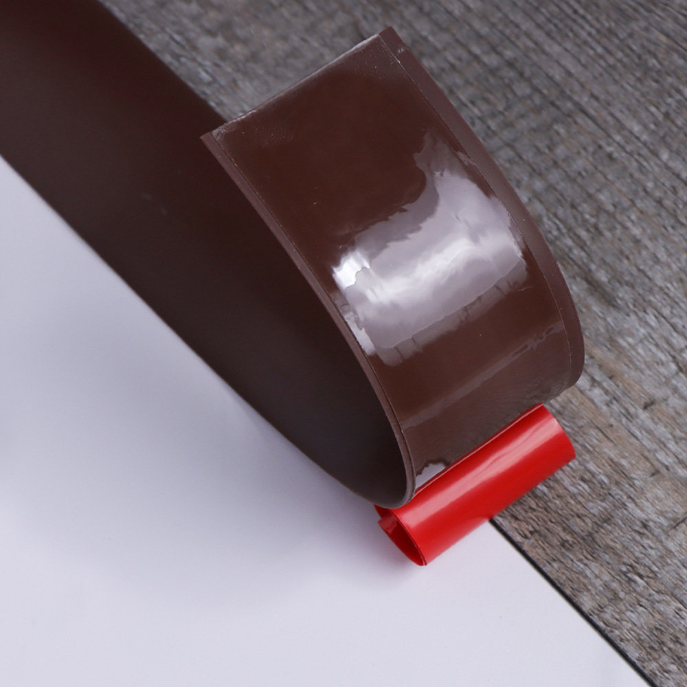 1.6 W x 120 L Peel and Stick Flooring Trim Roll Vinyl-tile 