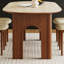 Ensemble de table et chaises de salle à manger French Vintage-106883961