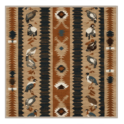 Tapis lavable caille sud-ouest