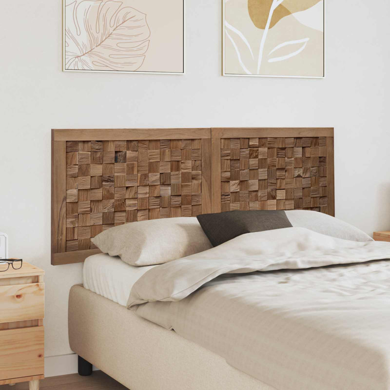 Solid Wood Headboard, European Double (140 x 200 cm)