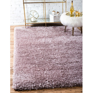 Tapis à longs poils Lilac