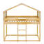 Lit superposé compact, tente de jeu amusante pour petites chambres d'enfants-133705724