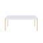 Table basse de salon moderne moderne 1pc et finition Glam Home Furniture Table d'appoint