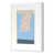 White Single Picture Framed
