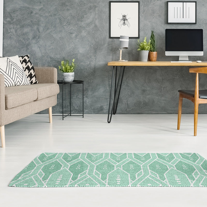 Tapis de zone en poly motif treillis, Rectangle 3 pi x 5 pi