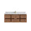 Meuble-lavabo simple 60 po avec comptoir en quartz 60 po