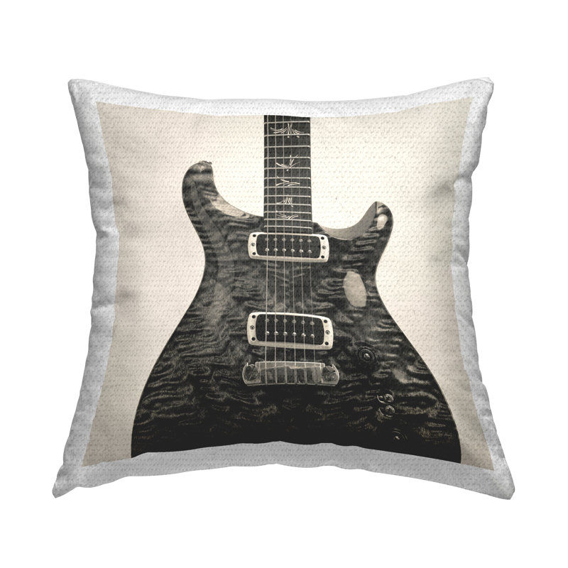 Coussin décoratif à motif de vagues Wave par Deborah Revell