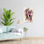 Pink Abstract Flowers by Jenja Braun - Wrapped Canvas Print-1473522801