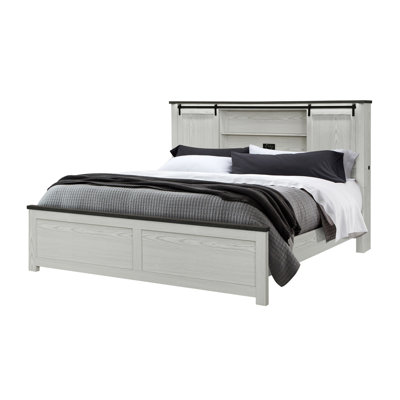 Très grand lit beige Avery