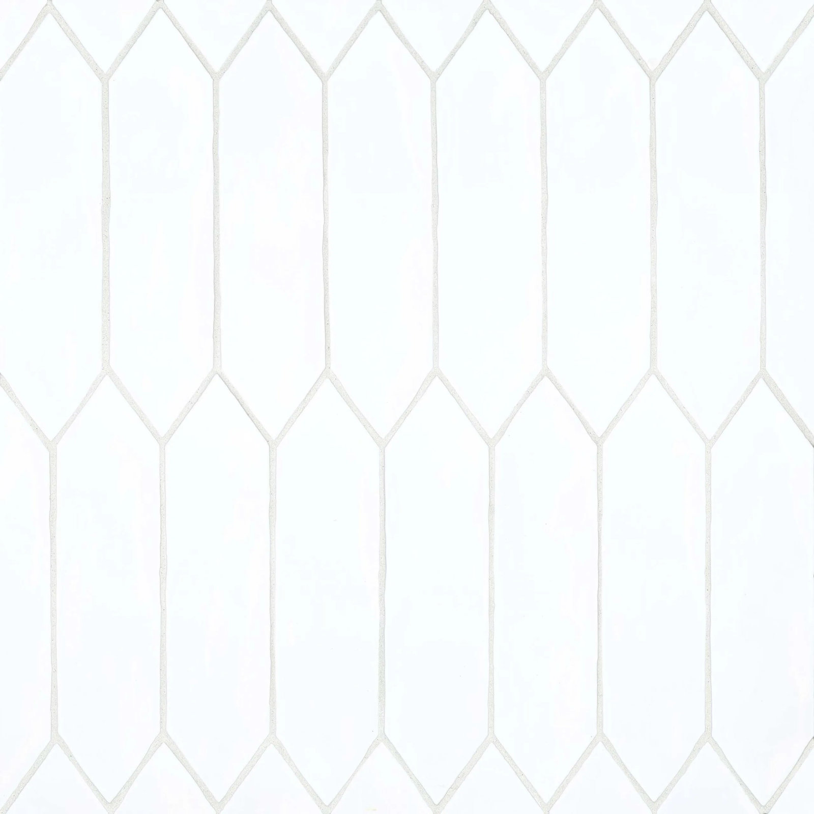 Reine 3" x 12" Ceramic Tile, Glossy White