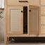 Meuble-lavabo à double cuve 72,25 Broeder avec plateau en quartz blanc Carrara-1832721963