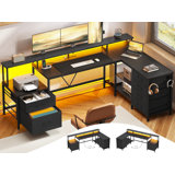 Remola L-Shaped Computer Desk
