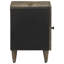 40cm W Metal Bedside Table