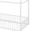 Structure de lit en métal avec clôture-1379173783