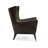 Caracole Upholstery Leather Wingback Chair
