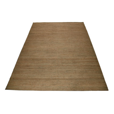 Tapis unique en jute / sisal naturel de 9 pi 8 po x 13 pi Worthem