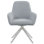 Chaise d'appoint Cheskel en gris clair