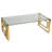 Eilbertus Glass Top Single Coffee Table