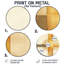 Jadae - Décoration murale abstraite moderne transitionnelle ronde en métal-1020461571