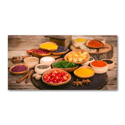 Spices And Herbs - Wrapped Canvas Print