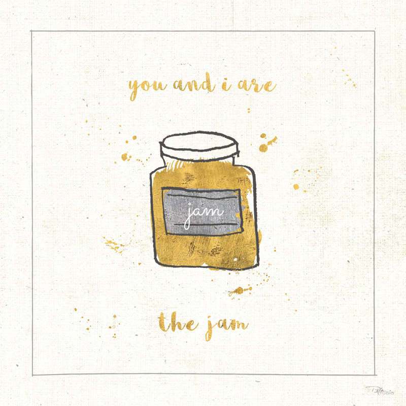 Love Notes XI Cursive 1 Piece Painting on Canvas, 76cm H x 76cm W