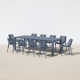 Farrah Rectangular 10 - Person Dining Set