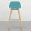 Ensemble de 2 tabourets Mid-Century Modern
