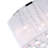 6 Light 14in Flush Mount Chrome Frame & White Shade with Crystal Drops-1430524370