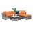Graphite 5 - Person Modular Patio Conversation Set with Cushions-28014209