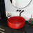 Elegance Plexi Home 15.7'' Ceramic Circular Bathroom Sink-98249150