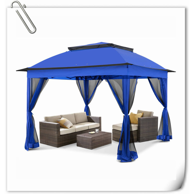 Tente pour 11 personnes, Bleu foncé
