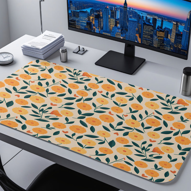 Polyester Desk Pad, 23.6x13.8