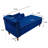 Kassidee Modern Upholstered Rolled Arm Chase Lounge for Sleeping-615267078