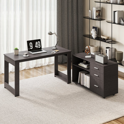 L Shaped Desk With Drawers