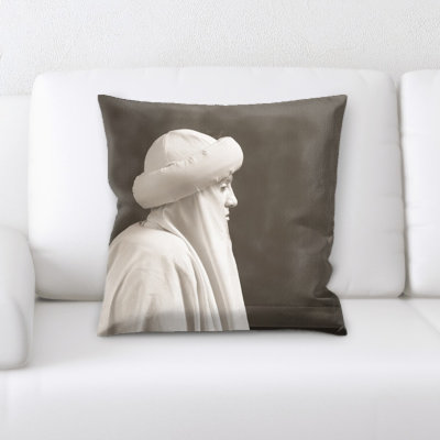 Microsuede Reversible Throw Pillow