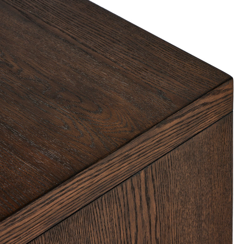 Torrington Charging Nightstand-Umber Oak, Brown
